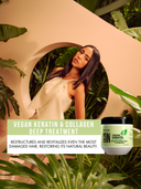 Mascarilla de tratamiento profundo con queratina vegana