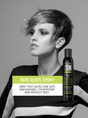 Spray de brillo para el cabello