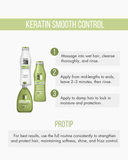 Keratin Ultra Force 3-Piece Set – Shampoo + Conditioner + Leave On Treatment | Strength & Repair with Keratin & Argan Oil | Salt-Free, Cruelty-Free | For Damaged or Weak Hair 10.1.fl.oz. - Salon In Recamier