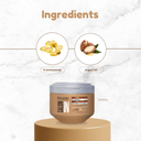 Hydra Repair Deep Treatment Mask | Intense Hydration, Repair & Shine | With Argan Oil & 11 Amino Acids | Salt-Free, Cruelty-Free - Salon In Recamier