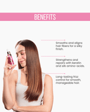 Liss Control Serum 2.87 fl.oz. | Frizz Control & Softness with Lychee Extract, Silk Protein & Keratin | Lightweight, Non-Greasy | For All Hair Types 2.87.fl.oz. - Salon In Recamier
