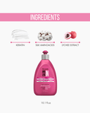 Liss Control Leave On Treatment | Smoothness, Hydration & Frizz Control | With Lychee Extract, Silk Protein & Keratin | Lightweight, Non-Greasy | For All Hair Types 10.1.fl.oz. - Salon In Recamier