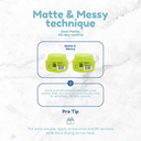 Finishing Duo: 2X Matte & Messy Paste