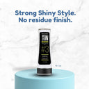 Finishing Mega Hold Hair Gel 14.1 oz | Extreme Hold + Long-Lasting Shine | Professional Styling Gel for All Hair Types 14.1.oz. - Salon In Recamier