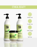 Vegan Keratin & Collagen - Shampoo + Conditioner & Hair Mask Set