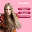 Liss Control Deep Treatment Mask 10.58 oz | Intense Hydration, Repair & Frizz Control | With Lychee Extract, Silk Protein & Keratin | Salt-Free, Cruelty-Free | For All Hair Types 10.58.oz. - Salon In Recamier