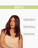 Keratin Ultra Force Treatment 10.1 fl oz | Deep Repair & Hydration with Keratin & Argan Oil | Salt-Free, Sulfate-Free, Cruelty-Free, Vegan | For Damaged & Fragile Hair 10.1.fl.oz. - Salon In Recamier