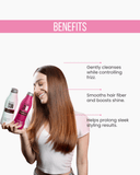 Liss Control 2-Piece Set: Shampoo + Conditioner 10.1 fl each | Smoothness & Frizz Control with Lychee Extract, Silk Protein & Keratin | Salt-Free, Cruelty-Free | For All Hair Types 10.1.fl.oz. - Salon In Recamier