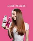 Liss Control 2-Piece Set: Shampoo + Conditioner 10.1 fl each | Smoothness & Frizz Control with Lychee Extract, Silk Protein & Keratin | Salt-Free, Cruelty-Free | For All Hair Types 10.1.fl.oz. - Salon In Recamier