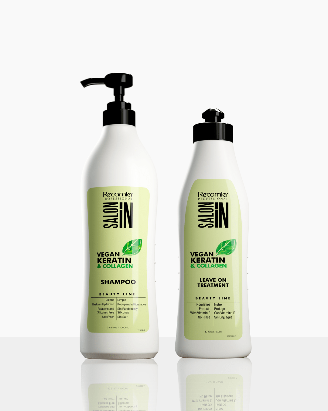 Vegan Keratin & Collagen Duo Shampoo | Salon In Recamier – Salon