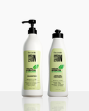 Vegan Keratin & Collagen Shampoo & Leave On Set