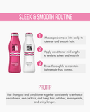 Liss Control 2-Piece Set: Shampoo + Conditioner 10.1 fl each | Smoothness & Frizz Control with Lychee Extract, Silk Protein & Keratin | Salt-Free, Cruelty-Free | For All Hair Types 10.1.fl.oz. - Salon In Recamier