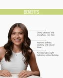 Vegan Keratin & Collagen 2-Piece Set: Shampoo 33.8 fl oz + Leave-On Treatment 17.64 fl oz 17.6 oz. - Salon In Recamier