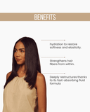 Hydra Repair 2-Piece Set: Shampoo + Conditioner 33.08 fl.oz each | Hydration & Restoration with Argan Oil & 11 Amino Acids | Salt-Free, Cruelty-Free – For Extremely Damaged & Dry Hair 33.8.fl.oz. - Salon In Recamier