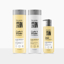 Curls & Waves 3-Piece Set: Shampoo + Conditioner 10.1 fl oz + Leave-On Treatment 10.1 fl oz - Imagen Nueva - Salon In Recamier