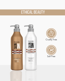 Hydra Repair 2-Piece Set: Shampoo + Conditioner 33.08 fl.oz each | Hydration & Restoration with Argan Oil & 11 Amino Acids | Salt-Free, Cruelty-Free – For Extremely Damaged & Dry Hair 33.8.fl.oz. - Salon In Recamier