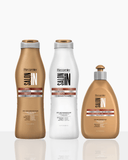 Hydra Repair 3-Piece Set: Shampoo + Conditioner 10.01 fl oz + Leave-On Treatment 10.01 fl oz | Hydration with Argan Oil & 11 Amino Acids | Salt-Free 10.1.fl.oz. - Salon In Recamier