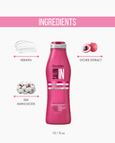 Liss Control Shampoo | Frizz Control, Shine & Smoothness | Lychee Extract, Silk Protein & Keratin | Salt-Free, Cruelty-Free | For All Hair Types 10.1.fl.oz. - Salon In Recamier