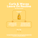 Curls & Waves Leave-On Treatment 10.1 fl oz | Definition, Hydration & Frizz Control | Salt-Free, Paraben-Free, Cruelty-Free 10.1.fl.oz. - Salon In Recamier