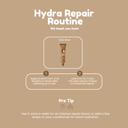 Hydra Repair SOS Ampoule Treatment 0.51 fl oz | Intensive Repair & Strength with Argan Oil & Amino Acids | Restores Elasticity, Shine & Smoothness – For Extremely Damaged Hair 0.5.fl.oz. - Salon In Recamier