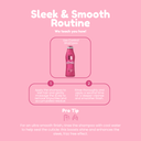 Liss Control Shampoo | Frizz Control, Shine & Smoothness | Lychee Extract, Silk Protein & Keratin | Salt-Free, Cruelty-Free | For All Hair Types 33.8.fl.oz - Salon In Recamier