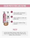 Set: Color Guard Shampoo & Conditioner 33.08 fl oz each + Hydra Repair Deep Treatment Mask 10.58.oz. - Salon In Recamier