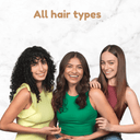 Hydra Repair 3-Piece Set: Shampoo + Conditioner 33.8 fl oz each + Deep Mask 10.58 oz | Hydration & Restoration with Argan Oil & 11 Amino Acids | Salt-Free, Cruelty-Free – For Extremely Damaged & Dry Hair 33.8.fl.oz. - Salon In Recamier