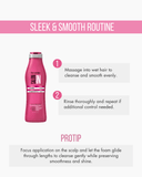 Liss Control Shampoo | Frizz Control, Shine & Smoothness | Lychee Extract, Silk Protein & Keratin | Salt-Free, Cruelty-Free | For All Hair Types 10.1.fl.oz. - Salon In Recamier