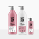 Color Protection 3-Piece Set: Shampoo + Conditioner 33.8 fl oz + Leave-On Treatment 10.1 fl oz - Imagen Nueva - Salon In Recamier