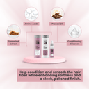 Liss Control 3-Piece Set: Shampoo + Conditioner 10.1 fl oz + Serum 2.87 fl oz - Salon In Recamier