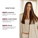 Liss Control 3-Piece Set: Shampoo + Conditioner 10.1 fl oz + Serum 2.87 fl oz - Salon In Recamier