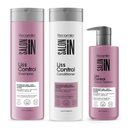 Liss Control 3-Piece Set: Shampoo + Conditioner 10.1 fl oz + Leave-In Treatment 10.1 fl oz - Salon In Recamier