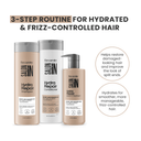 Hydra Repair 3-Piece Set: Shampoo + Conditioner 10.1 fl oz + Leave-In Treatment 10.1 fl oz - Salon In Recamier