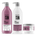 Liss Control 3-Piece Set: Shampoo + Conditioner 33.8 fl oz + Mask 10.58 oz - Salon In Recamier