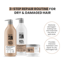 Hydra Repair 3-Piece Set: Shampoo + Conditioner 33.8 fl oz + Mask 10.58 oz - Salon In Recamier