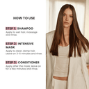 Liss Control 3-Piece Set: Shampoo + Conditioner 33.8 fl oz + Mask 10.58 oz - Salon In Recamier