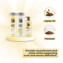 Curls & Waves 3-Piece Set: Shampoo + Conditioner 10.1 fl oz + Leave-In Treatment 10.1 fl oz - Salon In Recamier