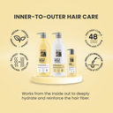 Curls & Waves 3-Piece Set: Shampoo + Conditioner 33.8 fl oz + Leave-In Treatment 10.1 fl oz - Salon In Recamier