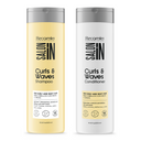 Curls & Waves 2-Piece Set: Shampoo + Conditioner 10.1 fl oz each - Imagen Nueva