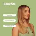 Keratin Ultra Force Conditioner 10.1 fl oz | Repair & Hydration for Damaged Hair | With Argan Oil & Keratin | Salt-Free, Cruelty-Free 33.8.fl.oz. - Salon In Recamier