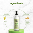 Vegan Keratin & Collagen Conditioner 33.8 fl oz | Repair, Strength & Softness | With Argan Oil & Jojoba Oil | Salt-Free, Cruelty-Free 33.8 fl.oz. - Salon In Recamier