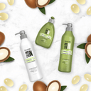Keratin Ultra Force 3-Piece Set – Shampoo + Conditioner 33.8 fl oz each + Leave On Treatment 10.1 fl oz | Strength & Repair with Keratin & Argan Oil | Salt-Free, Cruelty-Free | For Damaged or Weak Hair 33.8.fl.oz. - Salon In Recamier