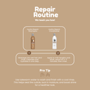 Hydra Repair 2-Piece Set: Shampoo + Conditioner 10.01 fl.oz each | Hydration & Restoration with Argan Oil & 11 Amino Acids | Salt-Free, Cruelty-Free – For Extremely Damaged & Dry Hair 10.1.fl.oz. - Salon In Recamier