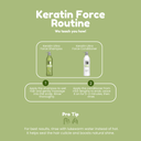 Keratin Ultra Force 2 - Piece Set: Shampoo + Conditioner 33.8.fl.oz. - Salon In Recamier