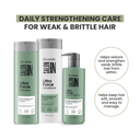 Keratin Ultra Force 3-Piece Set: Shampoo + Conditioner 10.1 fl oz + Leave-In Treatment 10.1 fl oz - Salon In Recamier