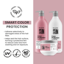 Color Protection 3-Piece Set: Shampoo + Conditioner 33.8 fl oz + Deep Treatment Mask 10.5 oz - Salon In Recamier