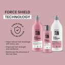 Color Protection 3-Piece Set: Shampoo + Conditioner 33.8 fl oz + Leave-In Treatment 10.1 fl oz - Salon In Recamier