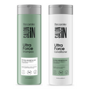 Keratin Ultra Force 2-Piece Set: Shampoo + Conditioner 10.1 fl oz each - Imagen Nueva