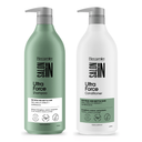 Keratin Ultra Force 2-Piece Set: Shampoo + Conditioner 33.8 fl oz each - Imagen Nueva - Salon In Recamier