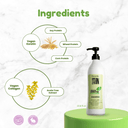 Vegan Keratin & Collagen Shampoo 33.8oz | Hydration, Strength & Shine | Salt-Free, Paraben-Free, Silicone-Free, Cruelty-Free 33.8 fl.oz. - Salon In Recamier